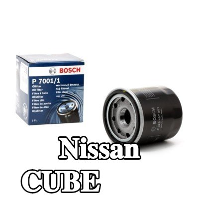 BOSCH فلتر الزيت مع صمام واحد مانع للرجوع — Nissan Cube