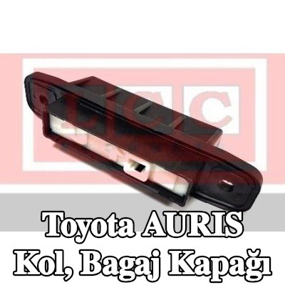 LCC Kolu, bagaj kapağı Arka — Toyota Auris