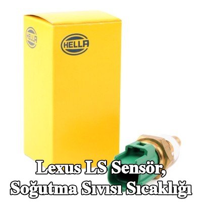 HELLA Sensör, soğutma suyu sıcaklığı M12x1, 5, contalı/sızdırmaz — 1995 Lexus Ls