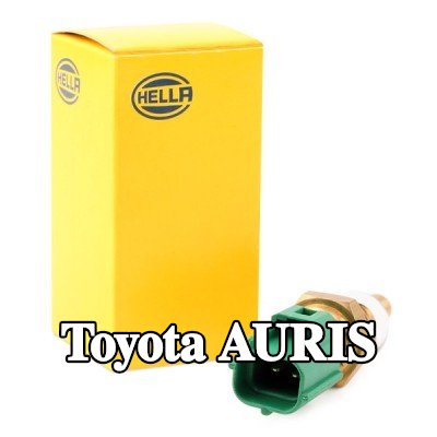 HELLA مستشعر, درجة حرارة سائل التبريد M12x1, 5, مع حشية/مانع تسرب — 2012 Toyota Auris
