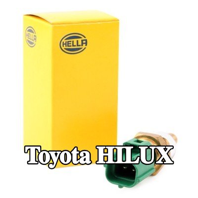 HELLA مستشعر, درجة حرارة سائل التبريد M12x1, 5, مع حشية/مانع تسرب — 2000 Toyota Hilux