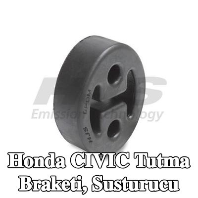 HJS Tutma braketi, susturucu — 1990 Honda Civic