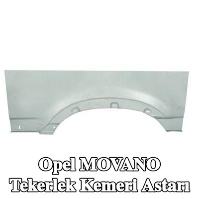 BLIC Sağ arka tekerlek kemeri kaplaması, aksın arkasında — Opel Movano