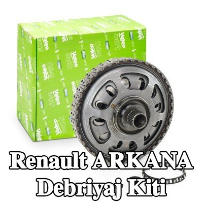 VALEO Debriyaj kiti DWC DUALCLUTCH KİTİ, debriyaj ayırma yatağı ile — Renault Arkana