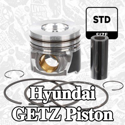 ET ENGINETEAM Piston segmanlı piston — 2003 Hyundai Getz