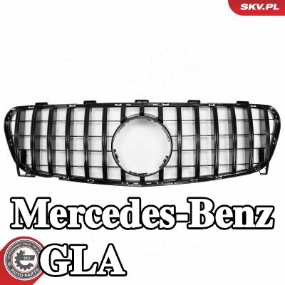 ESEN SKV شبكة المبرد - لامعة, أسود — Mercedes-Benz Gla