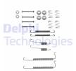 DELPHI Fren pabucu montaj kiti — Opel Kadett (1)