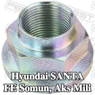 FEBEST Somun, aks mili — Hyundai Santa Fe