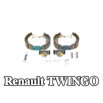 BOSCH مجموعة فرامل أسطوانية مع الملحقات, مع أسطوانة فرامل العجلة — 1995 Renault Twingo