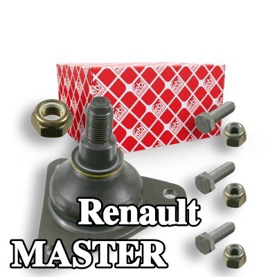 FEBI BILSTEIN وصلة كروية OE Turbo جديدة, المحور الأمامي الأيسر, المحور الأمامي الأيمن, السفلي, مع صواميل, مع مسامير/براغي — 1995 Renault Master