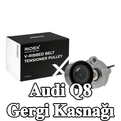 RIDEX Gergi kasnağı Dış Çap: 70, 0mm — Audi Q8