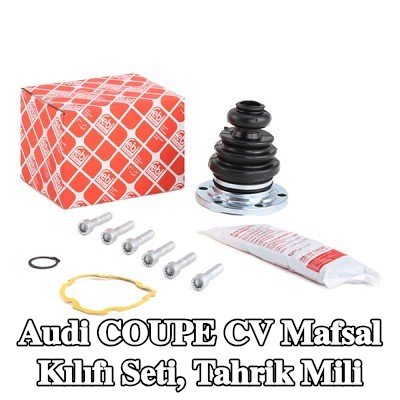 FEBI BILSTEIN CV kılıf kiti, lastik tahrik mili, gres ile — Audi Coupe
