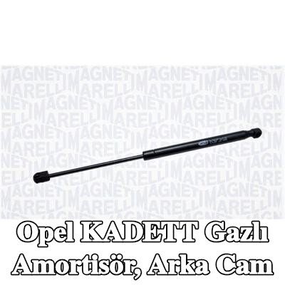 MAGNETI MARELLI Gazlı amortisör, arka cam — Opel Kadett