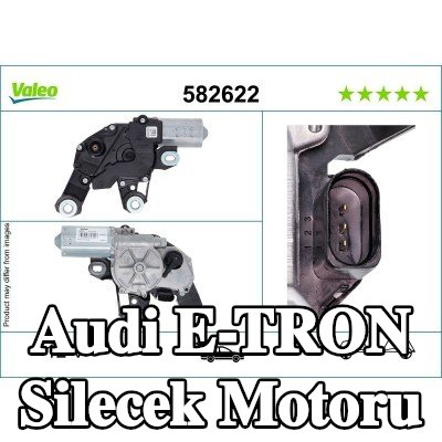 VALEO Silecek motoru Arka, 12V — 2018 Audi E-tron