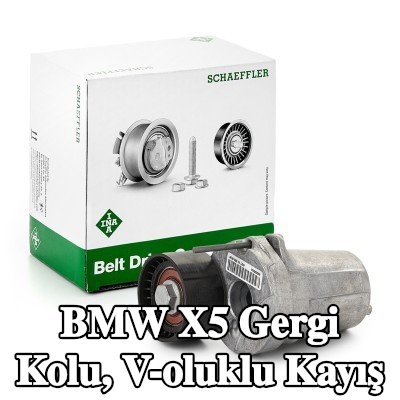 INA Gergi Kolu, V-oluklu kayış — 2012 BMW X5