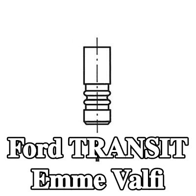 FRECCIA Emme valfi Krom kaplı valf gövdesi — 2015 Ford Transit