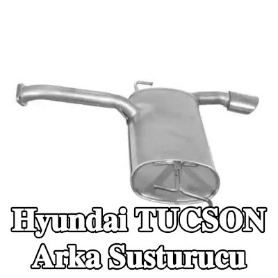 VEGAZ Arka susturucu Arka, 915mm — 2004 Hyundai Tucson