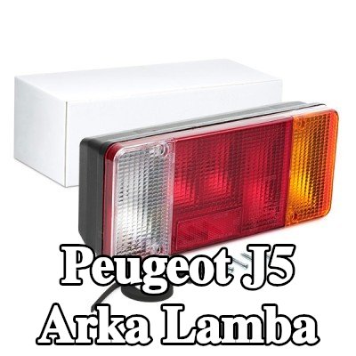 VAN WEZEL Arka lamba Sağ, ampul tutuculu — Peugeot J5