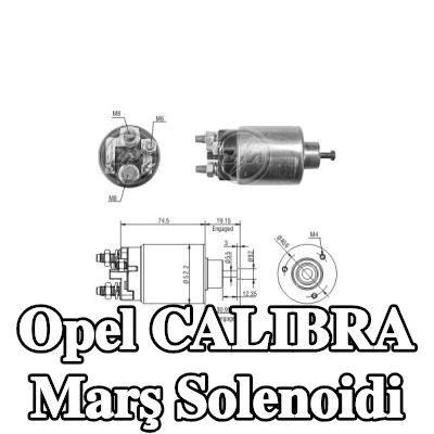 ERA Marş solenoidi — Opel Calibra