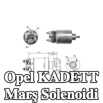 ERA Marş solenoidi — Opel Kadett
