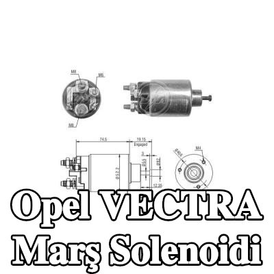 ERA Marş solenoidi — 1990 Opel Vectra