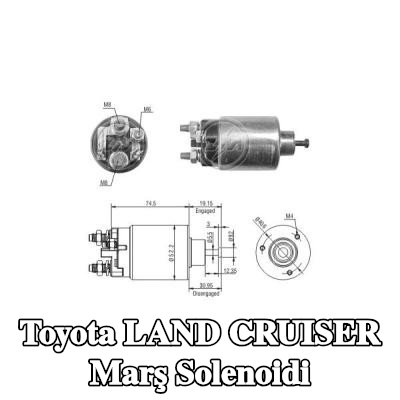 ERA Marş solenoidi — Toyota Land Cruiser