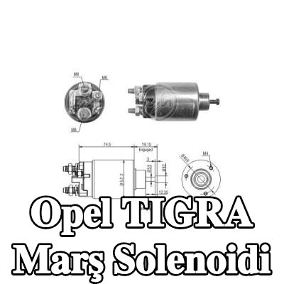 ERA Marş solenoidi — Opel Tigra