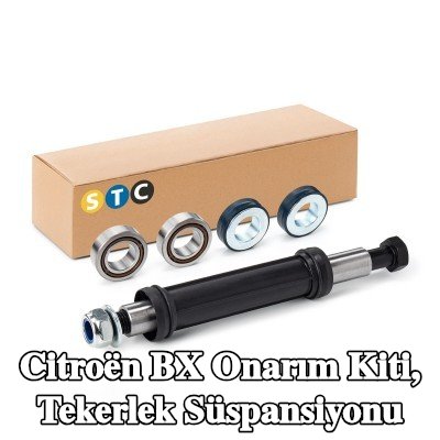 STC Onarım kiti, tekerlek süspansiyonu Arka Aks, bilyalı rulman ile — Citroën Bx