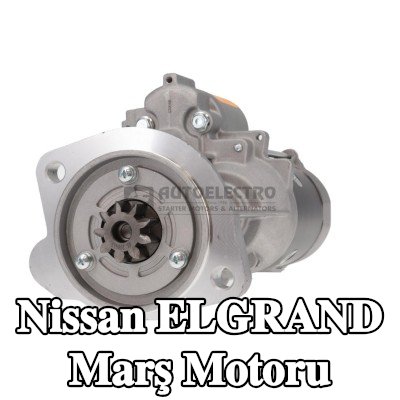 AUTOELECTRO Marş motoru 2, 5kW — 2002 Nissan Elgrand