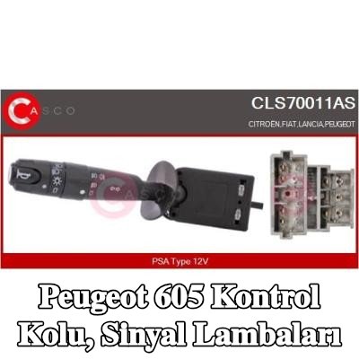 CASCO Kontrol Kolu, sinyal lambaları — 1990 Peugeot 605