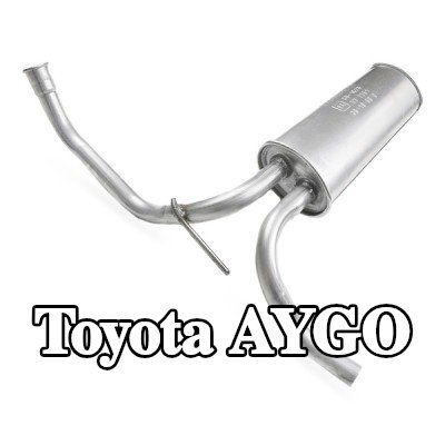 BOSAL كاتم الصوت الخلفي — Toyota Aygo
