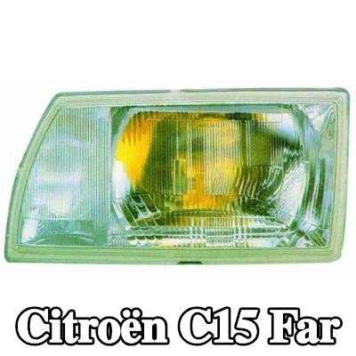 ABAKUS Far Sol, H4, Lens Rengi (yön göstergesi): Kristal berraklığında, ampul içermez — Citroën C15
