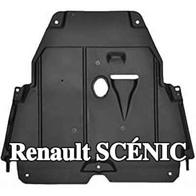 DIEDERICHS مادة عازلة للصوت, الجزء السفلي من حجرة المحرك — Renault Scénic