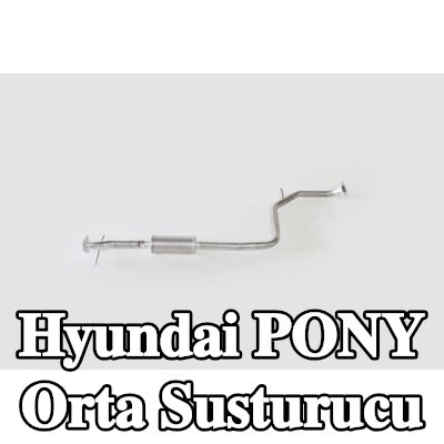 VEGAZ Orta susturucu 1520mm — Hyundai Pony