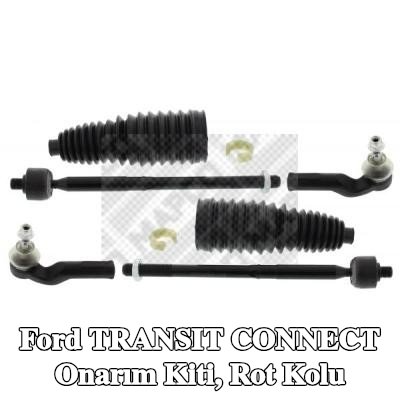MAPCO Onarım Kiti, bağlantı çubuğu Ön Aks Sol, Ön Aks Sağ, aks mafsalı ile birlikte — Ford Transit Connect