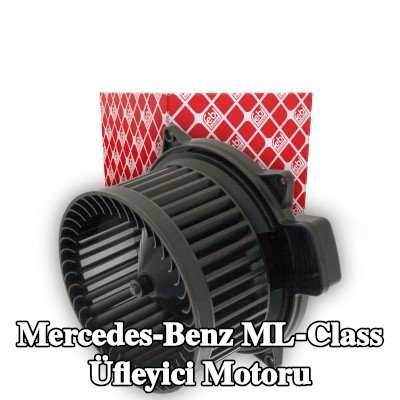 FEBI BILSTEIN Üfleyici motoru 12V, elektrik motorlu — 2008 Mercedes-Benz ML-Class