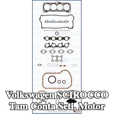 AJUSA Tam Conta Seti, silindir kapağı contalı motor, valf gövdesi contalı, FIBERMAX — 1992 Volkswagen Scirocco
