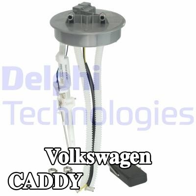 DELPHI مستشعر مستوى الوقود بدون حشية/مانع تسرب, بدون مستشعر ضغط — 1997 Volkswagen Caddy