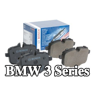 BOSCH مجموعة وسادات الفرامل 17, 9mm — BMW 3 Series
