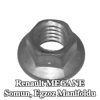 WALKER Somun, egzoz manifoldu — 2012 Renault Megane
