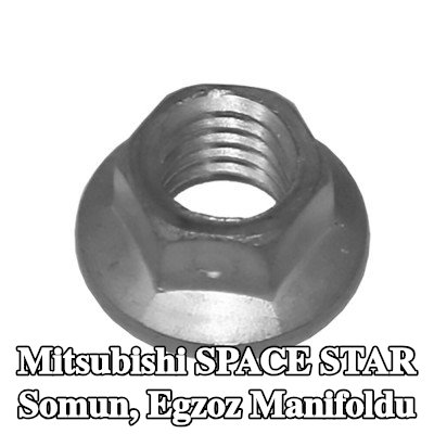 WALKER Somun, egzoz manifoldu — Mitsubishi Space Star