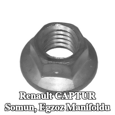 WALKER Somun, egzoz manifoldu — 2016 Renault Captur