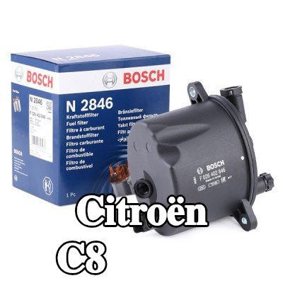 BOSCH مرشح الوقود — Citroën C8