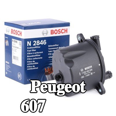 BOSCH مرشح الوقود — 2008 Peugeot 607