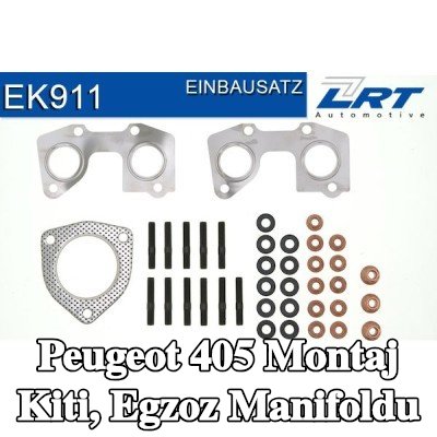 LRT Montaj Kiti, egzoz manifoldu — Peugeot 405