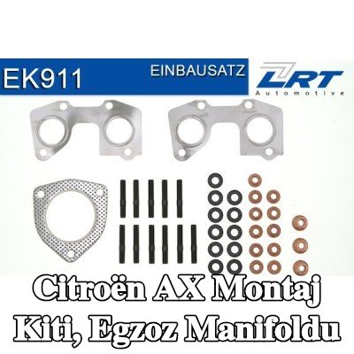 LRT Montaj Kiti, egzoz manifoldu — Citroën Ax