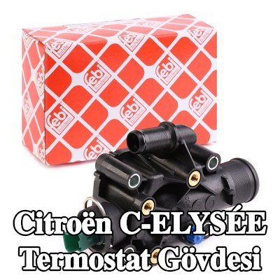 FEBI BILSTEIN Sıcaklık Anahtarlı termostat muhafazası — Citroën C-elysée