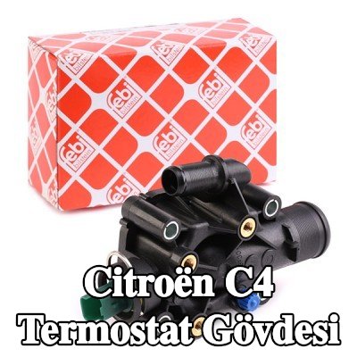 FEBI BILSTEIN Sıcaklık Anahtarlı termostat muhafazası — Citroën C4