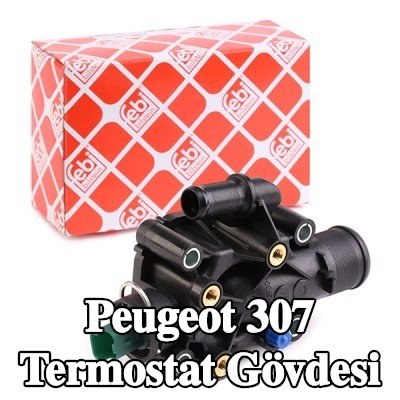 FEBI BILSTEIN Sıcaklık Anahtarlı termostat muhafazası — Peugeot 307