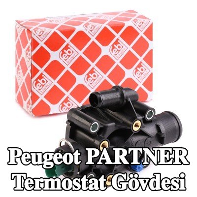 FEBI BILSTEIN Sıcaklık Anahtarlı termostat muhafazası — Peugeot Partner